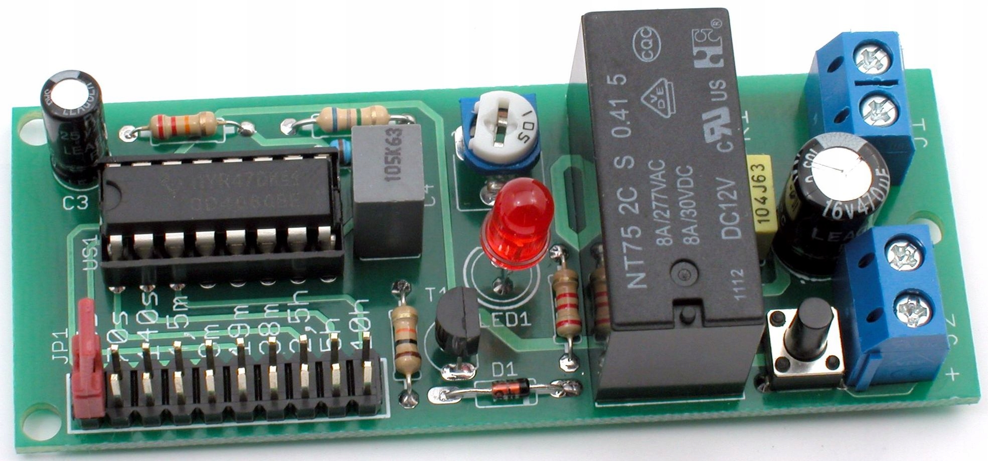 

Automatyczny wyłącznik czasowy Diy AVT1684