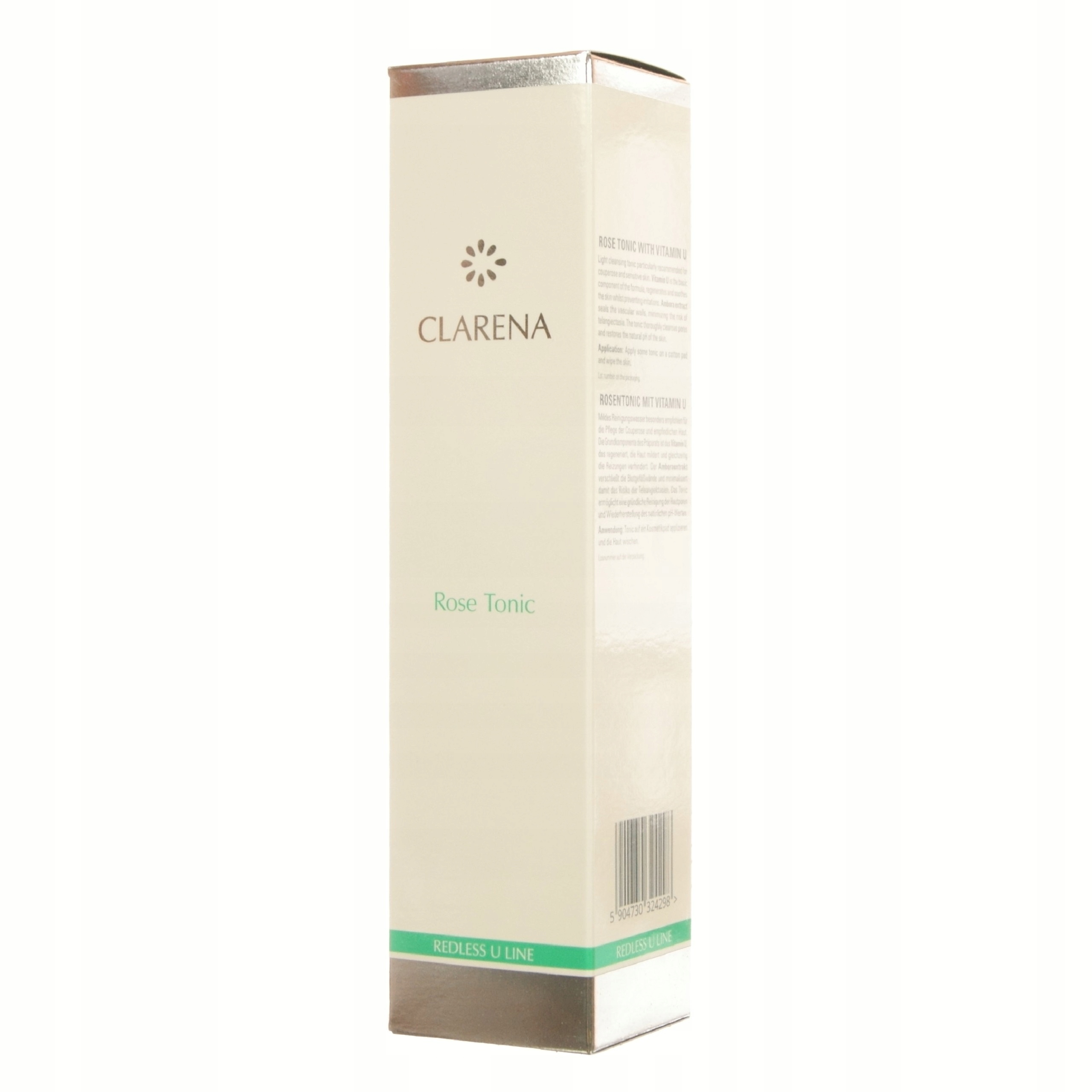 

Clarena Rose Tonic 200ml tonik różany z witaminą U