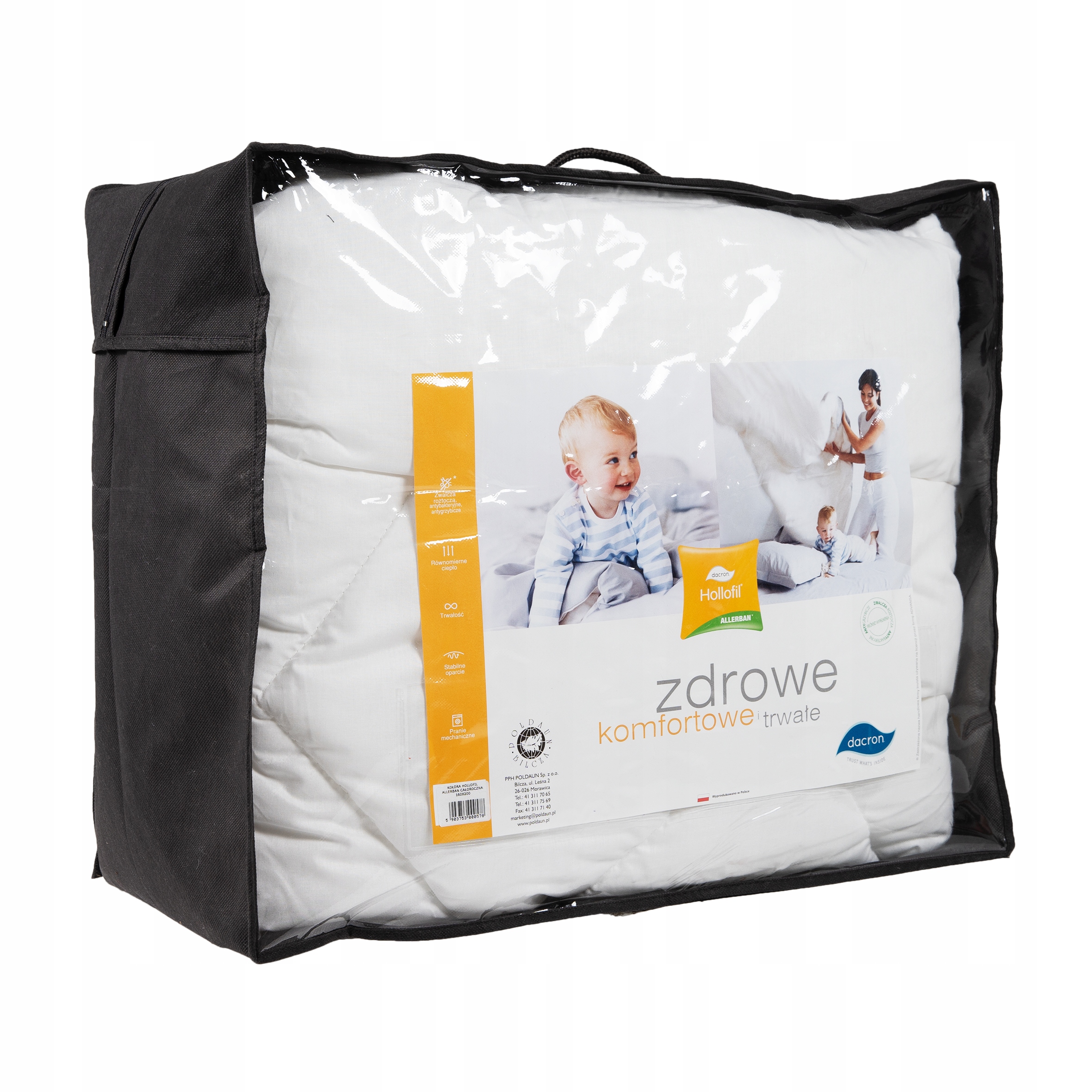 Kołdra z poduszką dla alergików 100x160 Hollofil Kod producenta 5903753007089