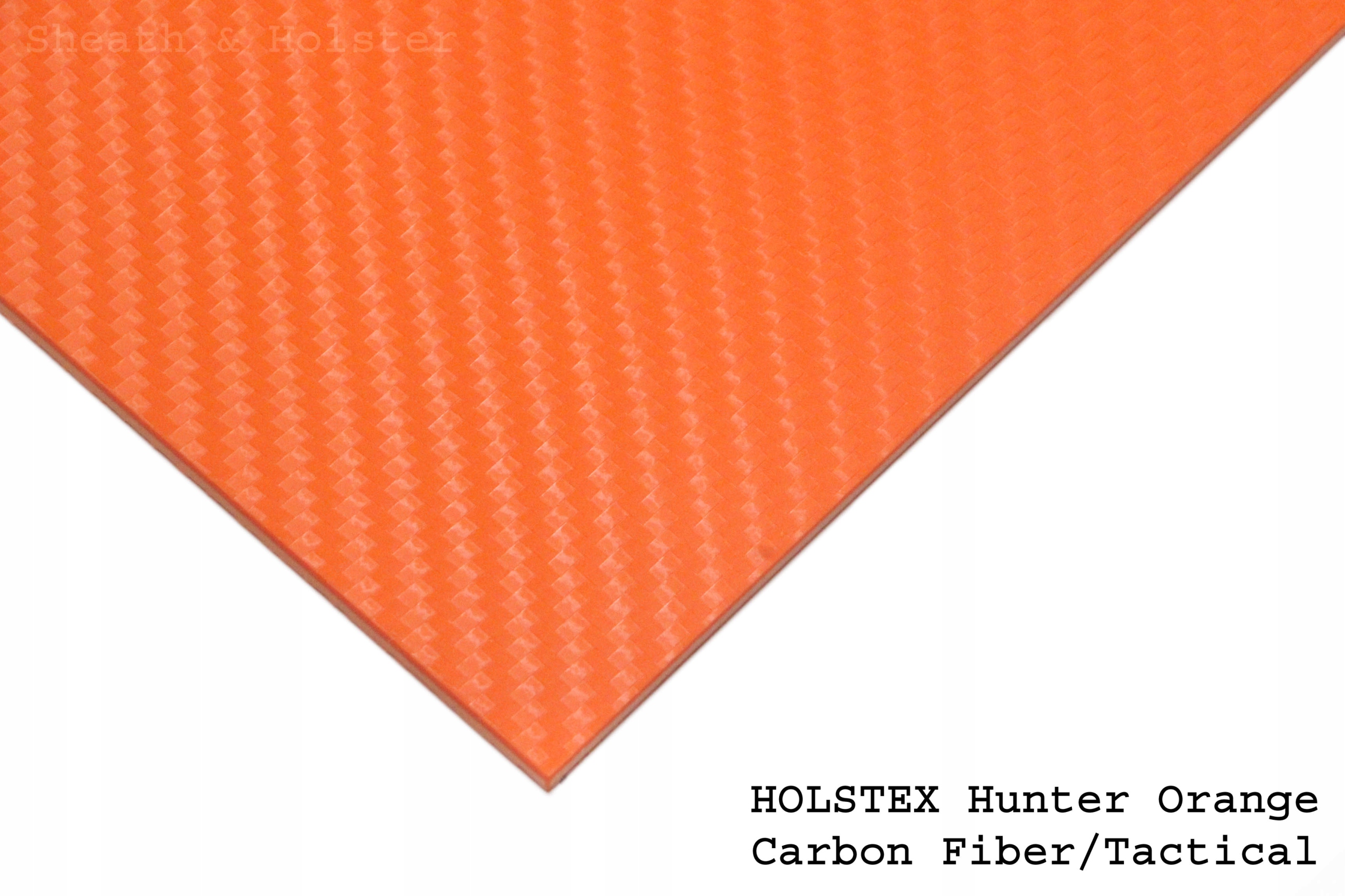 HOLSTEX Carbon Hunter Orange - 200x300мм т. 2мм