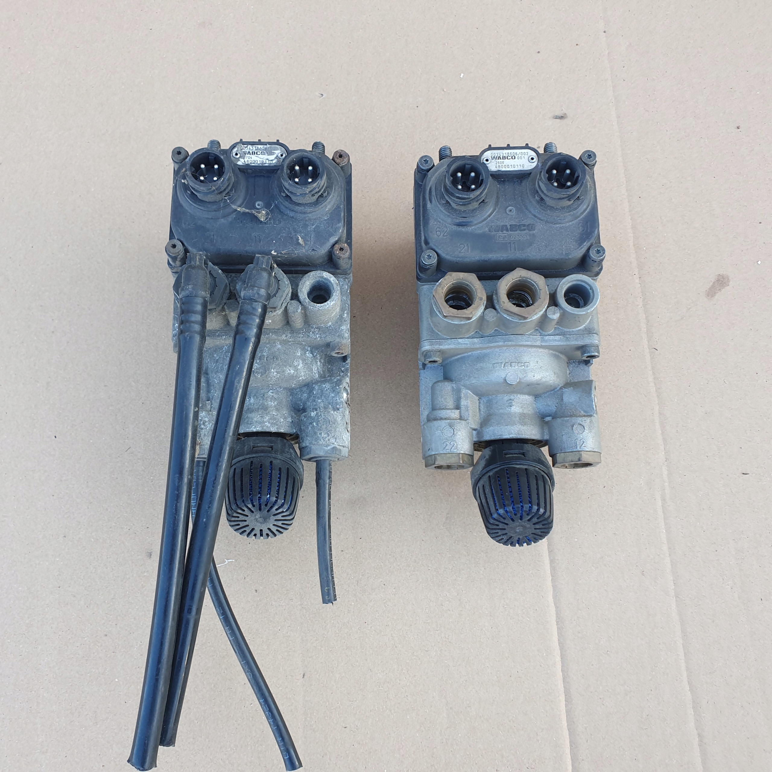 ГЛАВНЫЙ ТОРМОЗНОЙ КЛАПАН EBS WABCO 0034318606