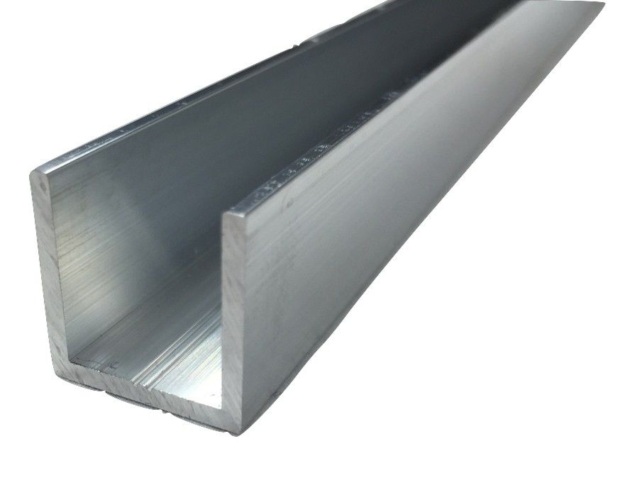 U profil hliníková 50 mm x 40 mm x 4 mm délka 2 m
