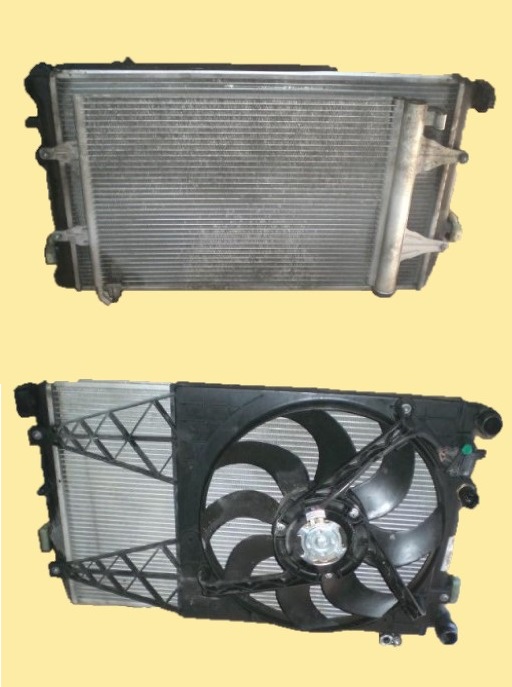 РАДІАТОР ВЕНТИЛЯТОР КЛІМАТ ІБІЦА POLO FABIAq