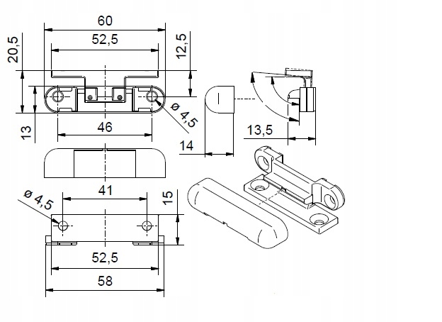 DOCISK OKIENNY OKNA BALKONU BALKONOWY SZCZELNE OKNO ZEWNĘTRZNY NIE WIEJE Marka Medos