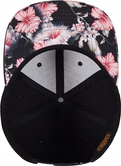 

Snapback Flexfit czarny/kwiaty1 czapka z daszkiem