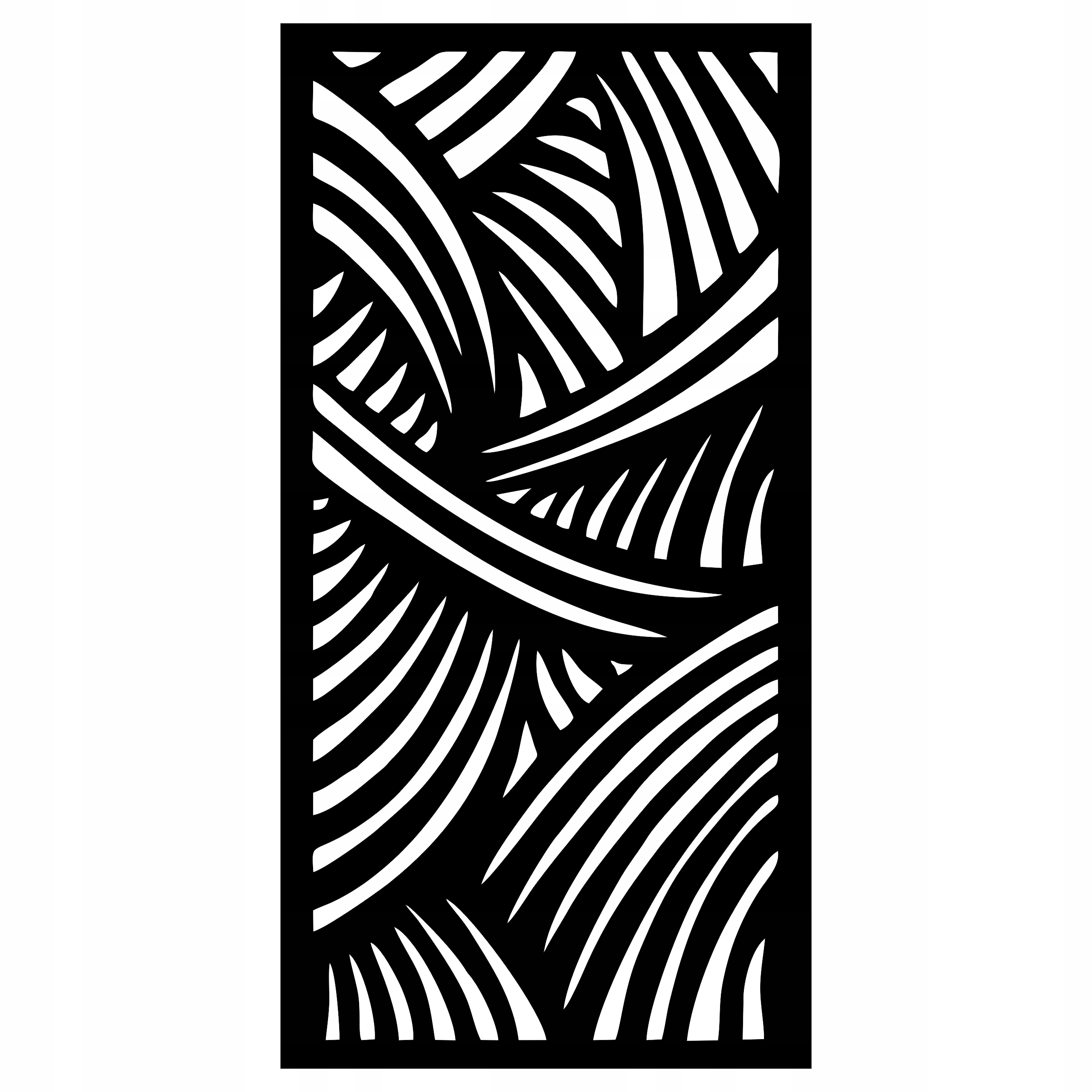 

Dekoracja na ścianę panel ażurowy 3D Sploty