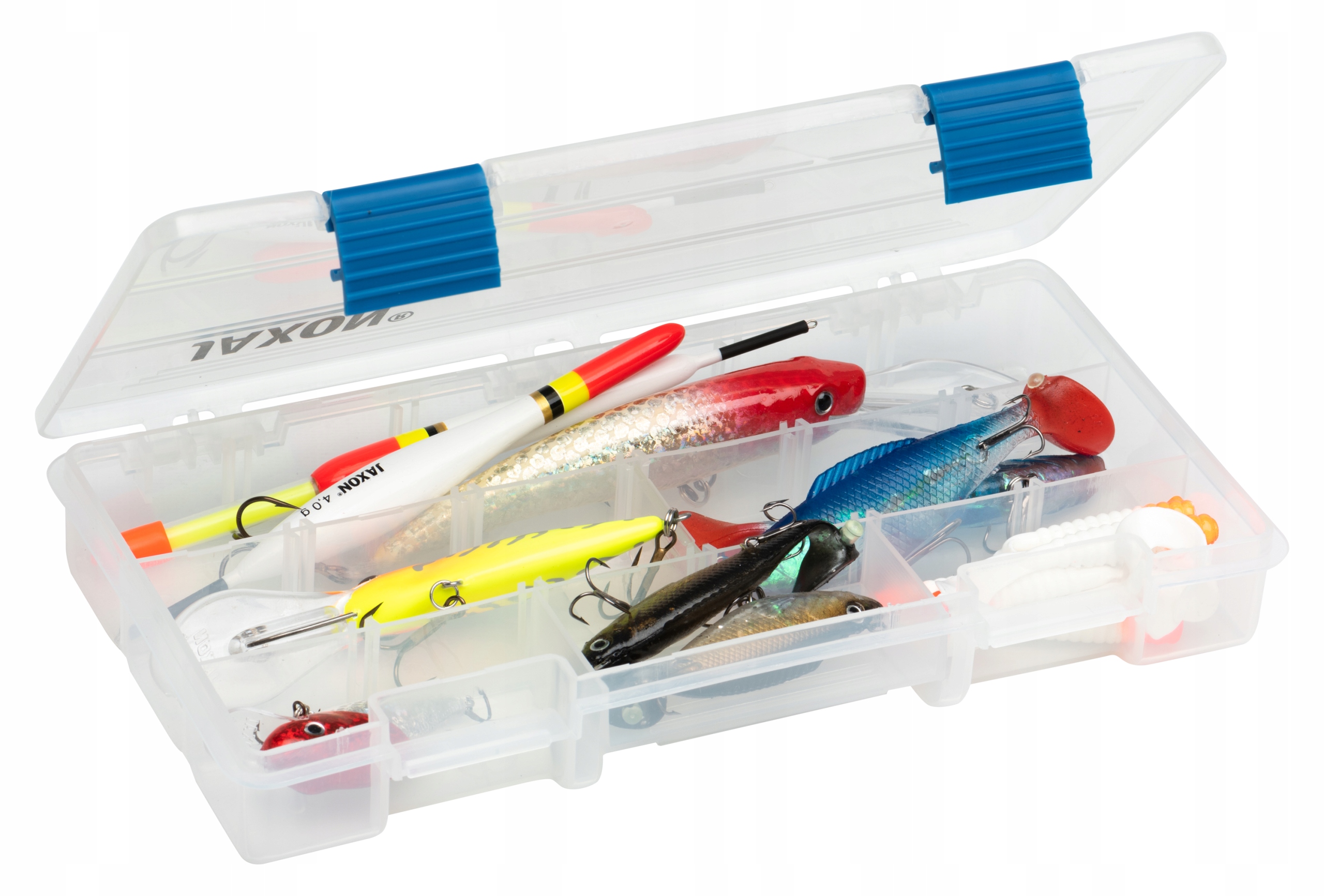 PUDEŁKO WĘDKARSKIE z przegródkami JAXON 23/12/3cm