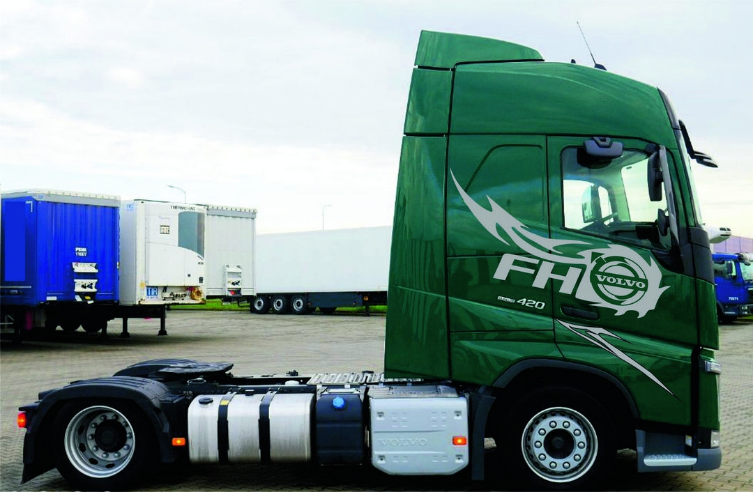 NAKLEJKI NAKLEJKA VOLVO FH 4 12 13 16 PLOMIENIE Producent Inny