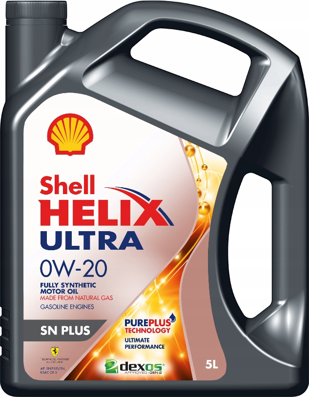 550052652 SHELL HELIX ULTRA SN PLUS 0W20 5L SHELL
