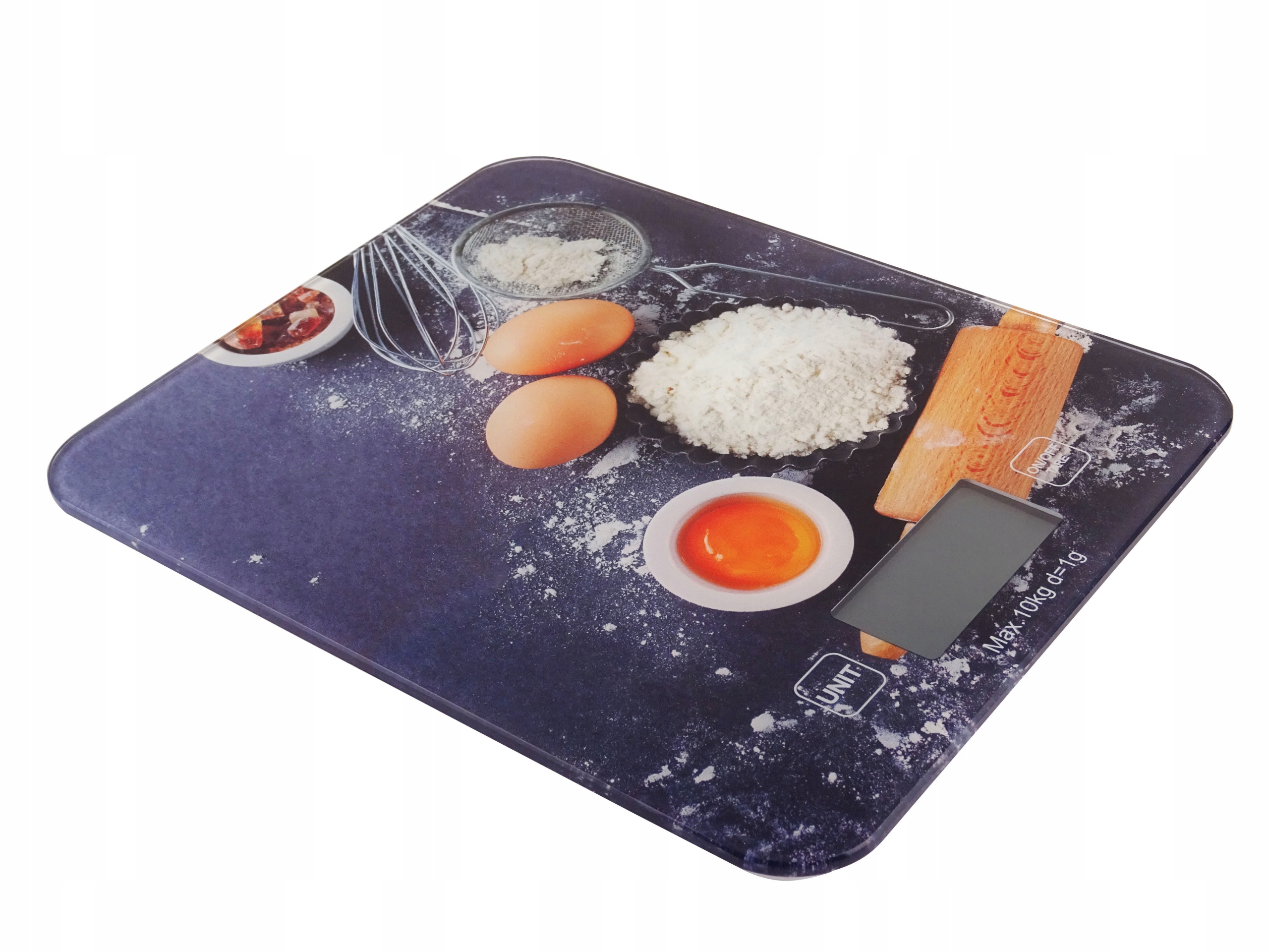 

Waga Kuchenna Płaska Elektroniczna LCD 10kg / 1g