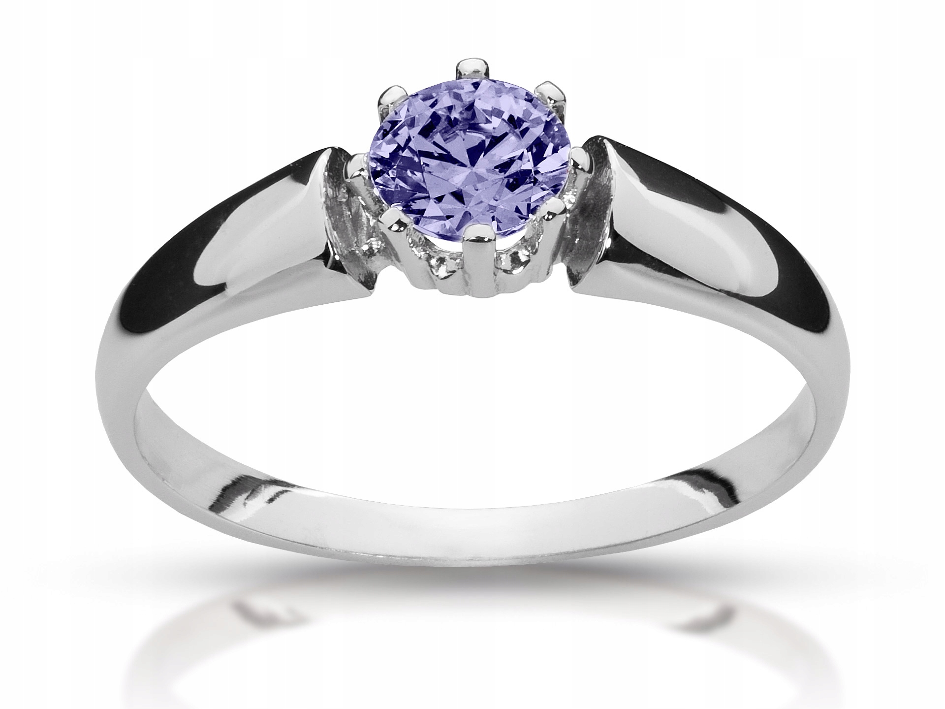 

ABgold złoty pierścionek z tanzanitem 0,50ct 585