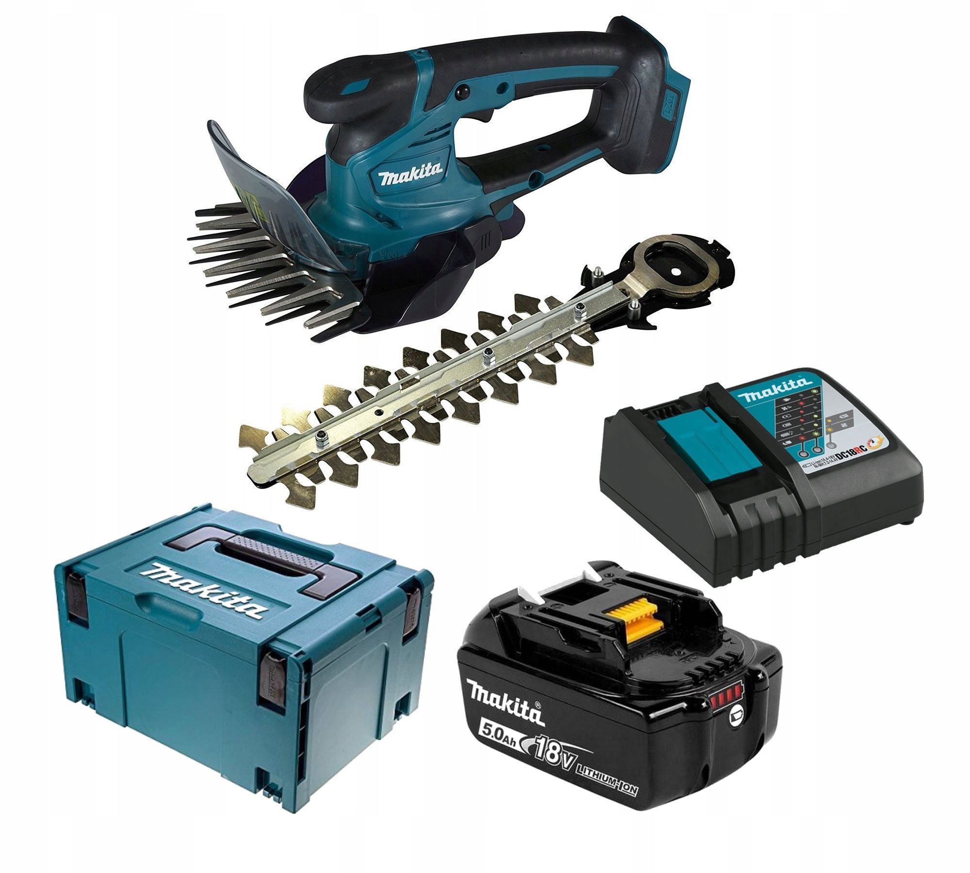 

Makita Nożyce Trawa Żywopłot 18V 5Ah DUM604 Makpac