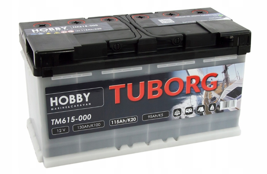 Аккумулятор Tuborg Hobby TM615-000 115ah Marine