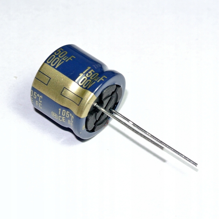

150uF 100V 105' Low imp Panasonic Fc [1szt] #128