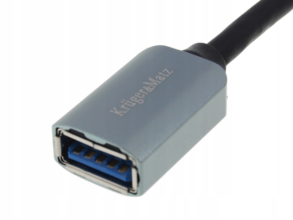 PRZEDŁUŻACZ USB 3.0 WTYK-GNIAZDO 100cm KrugerMatz Marka Kruger&matz