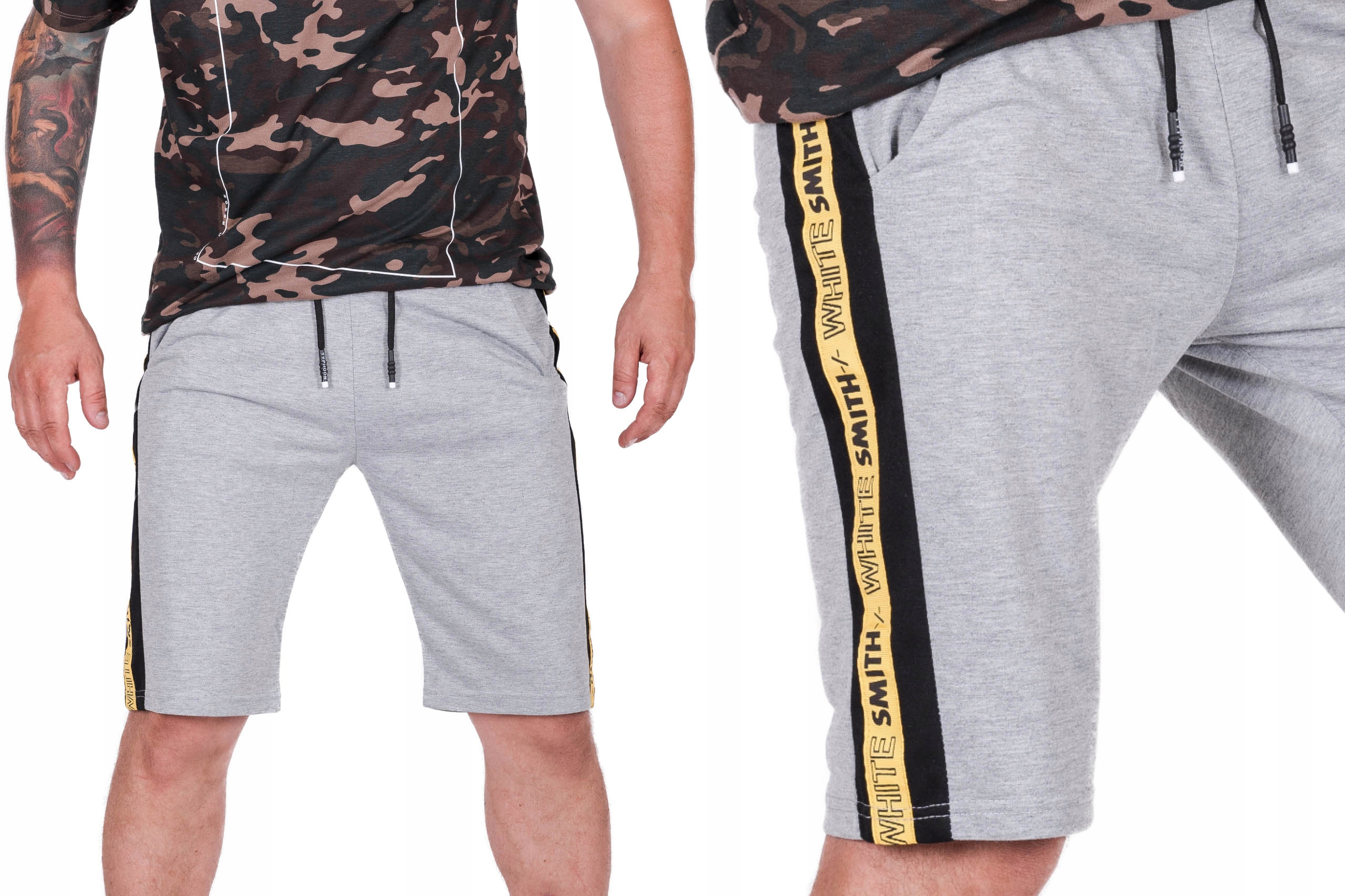 

Pas 72-84 CM* Krótkie Dresowe Spodenki Lampas R.m