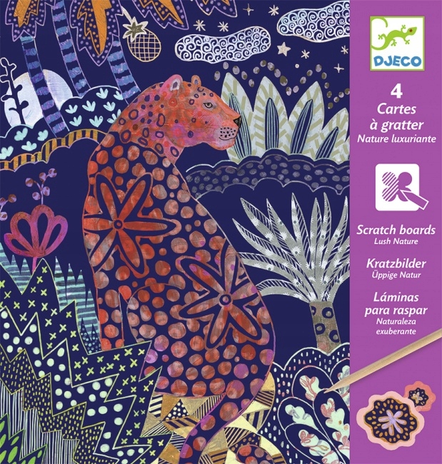 

Djeco zestaw wydrapywanki Natura 7+ 9728