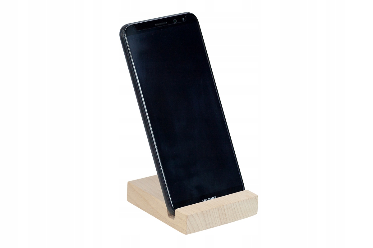 

Podstawka Drewniana pod telefon smartfon stojak