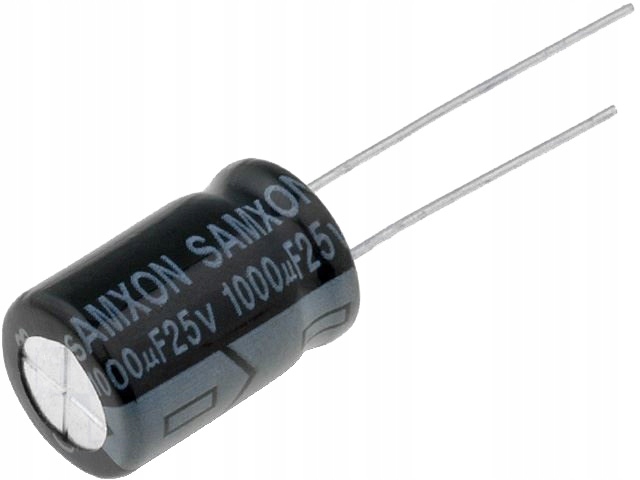 

KM1000/25 Kondensator 1000uF 25VDC 10x16mm Samxon