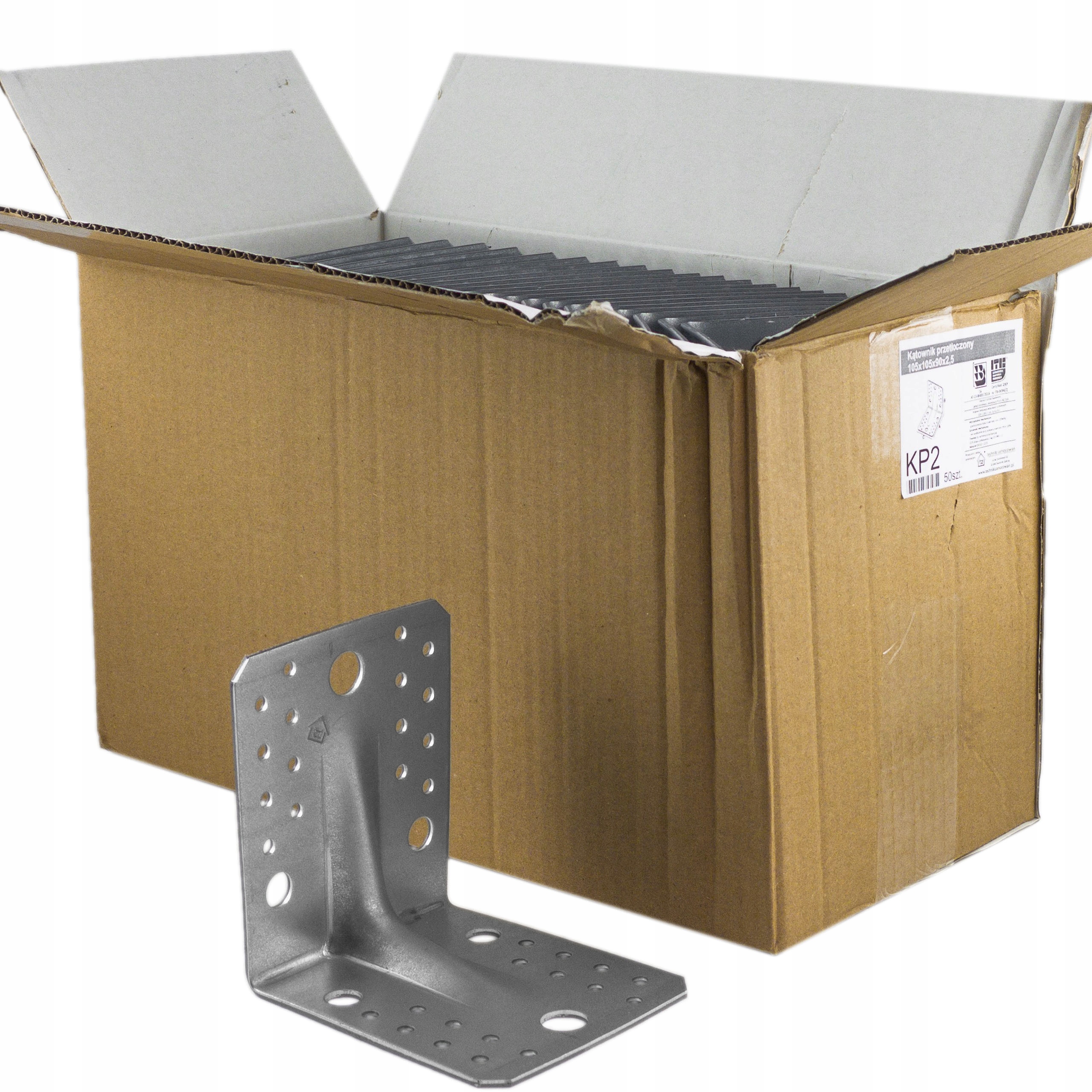 

Łącznik Kątownik Ciesielski 105x105x90x2,5 50szt