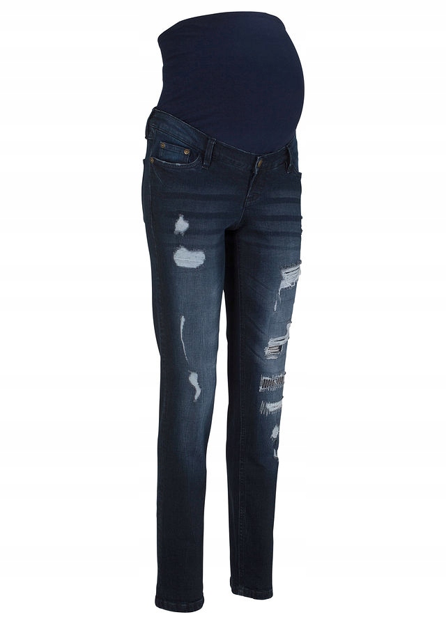 S1222 DŻINSY CIĄŻOWE BOYFRIEND R.42