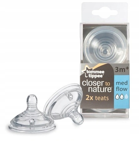 

Smoczek Tommee Tippee 3m+ o średnim przepływie x2