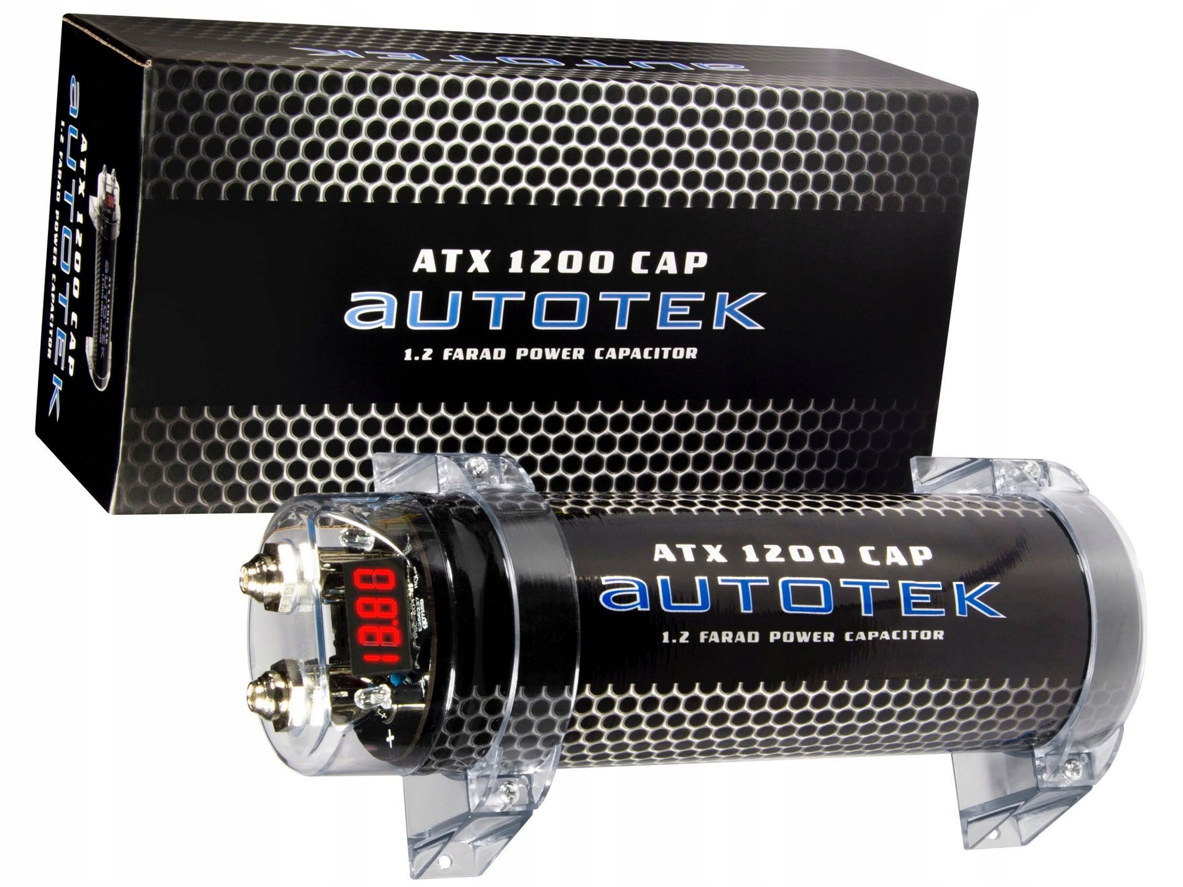Autotek ATX1200 - kondensator, pojemność 1,2F