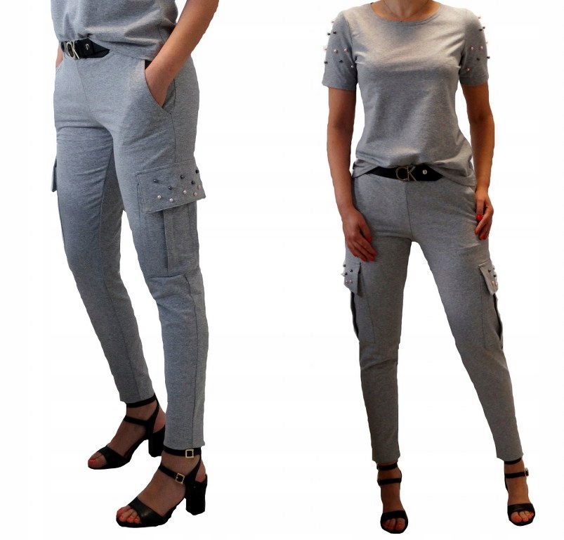 

Elegancki Modny Dres Szary Perły r56 (34-56)