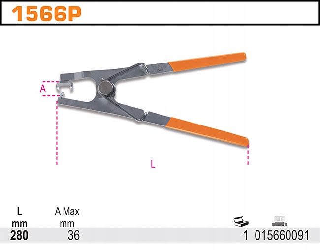КОЛЬЦЕВЫЕ ПЛОСКОГУБЦЫ ПОЛУОСИ БЕТА-ПРИВОД 1566P