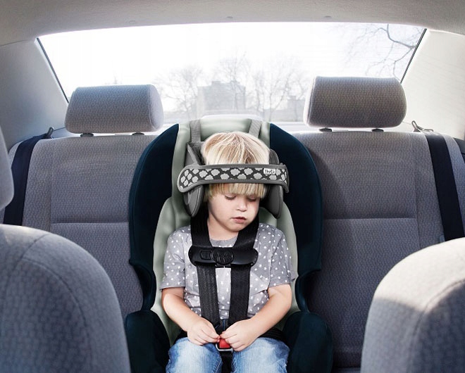 ZAGŁÓWEK - OPASKA PODTRZYMUJĄCA GŁOWĘ W FOTELIKU Kod producenta NU-GREY