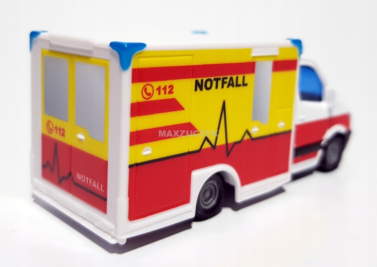 SIKU 1536 AMBULANS NOWOŚĆ 01.2020 Model Siku