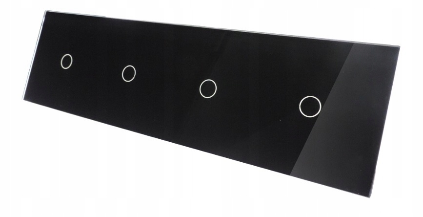 

Włącznik Poczwórny 4 Przyciskowy Dotykowy Szklany