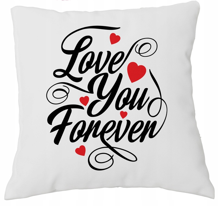 

Poduszka Prezent Walentynki! Duża 40x40cm!!