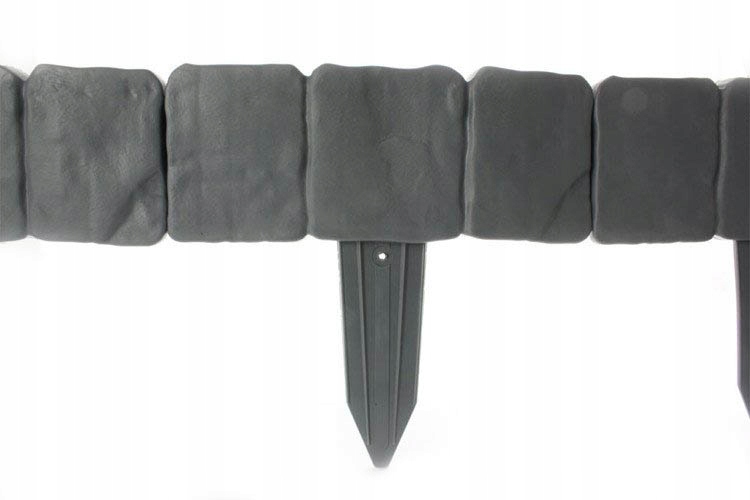 

Palisada Płotek Stone 2,5m Szary obrzeże