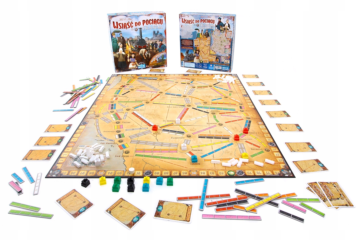 Rebel Wsiąść do Pociągu: Francja i Dziki Zachód Stan opakowania oryginalne