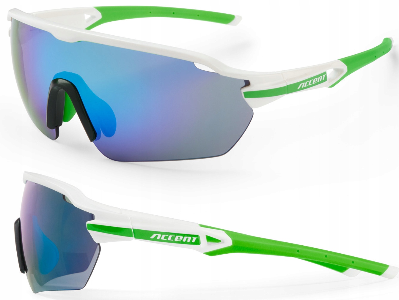 Cyklistické brýle Accent Reflex 2 skla Pouzdro