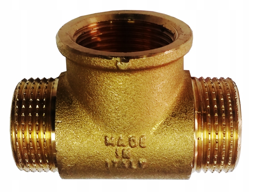 

Trójnik Mosiężny 1/2" Gz/gw/gz Effebi