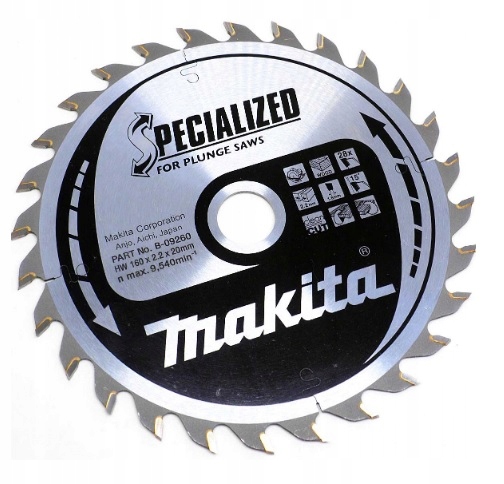 Řezací Kotouč 160X20 28Z Makita B-09260 Zahloubení