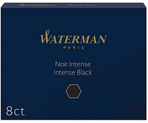 

Waterman Naboje do pióra długie 8 szt. czarne