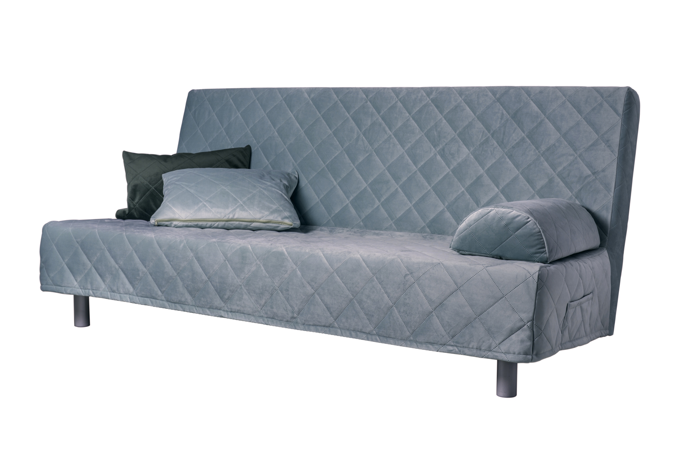 DOMISUM Pokrowiec podłokietnik BEDDINGE AKSAMIT Kolor wielokolorowy