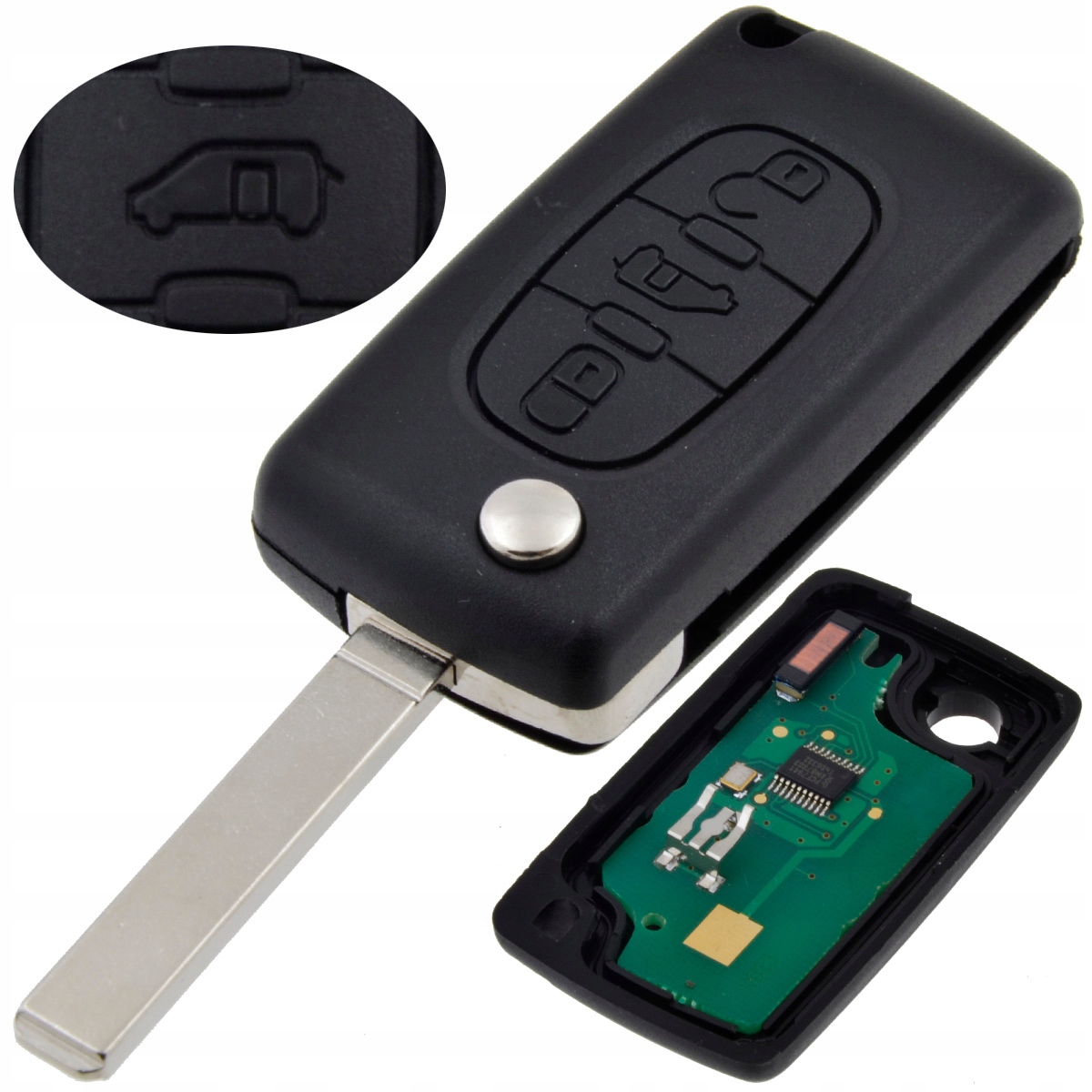 ELE161 - Брелок для Peugeot PARTNER 2008-2016