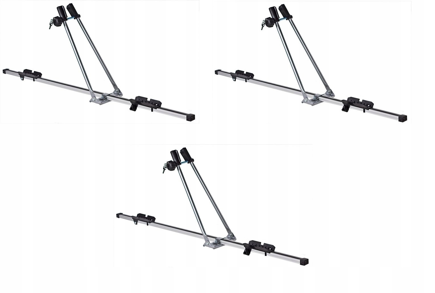 

Bagażnik Uchwyt Rowerowy Alu Na Rower 3szt