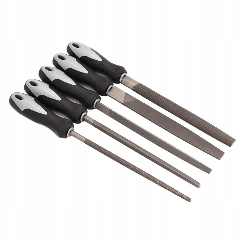 PILNIK DO METALU 5 szt 200mm PŁASKI TRÓJKĄTNY