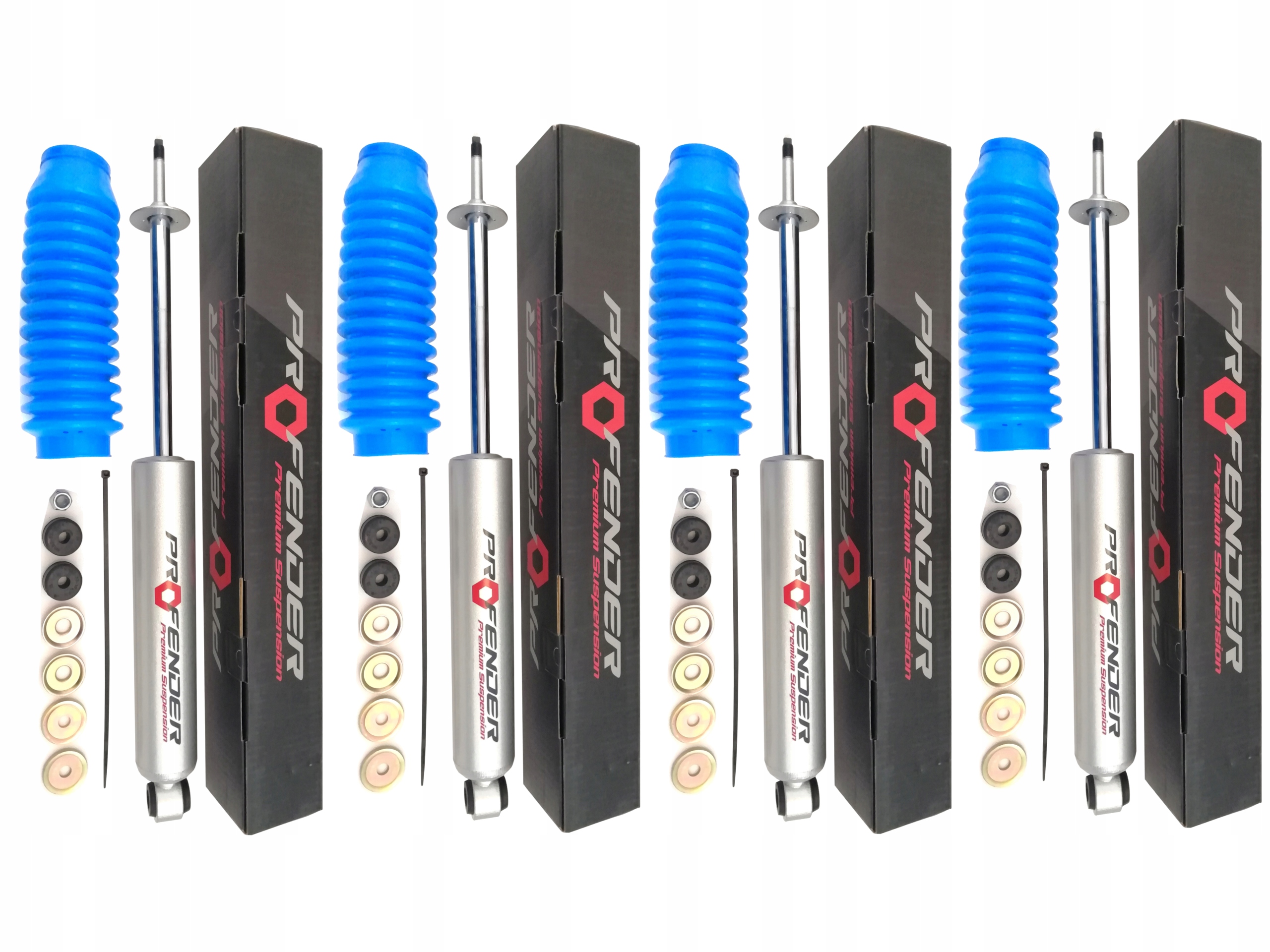 PGP7-7603P50 - АМОРТИЗАТОР КОМПЛЕКТ 2 ДЮЙМА MUSSO KORANDO PROFEND