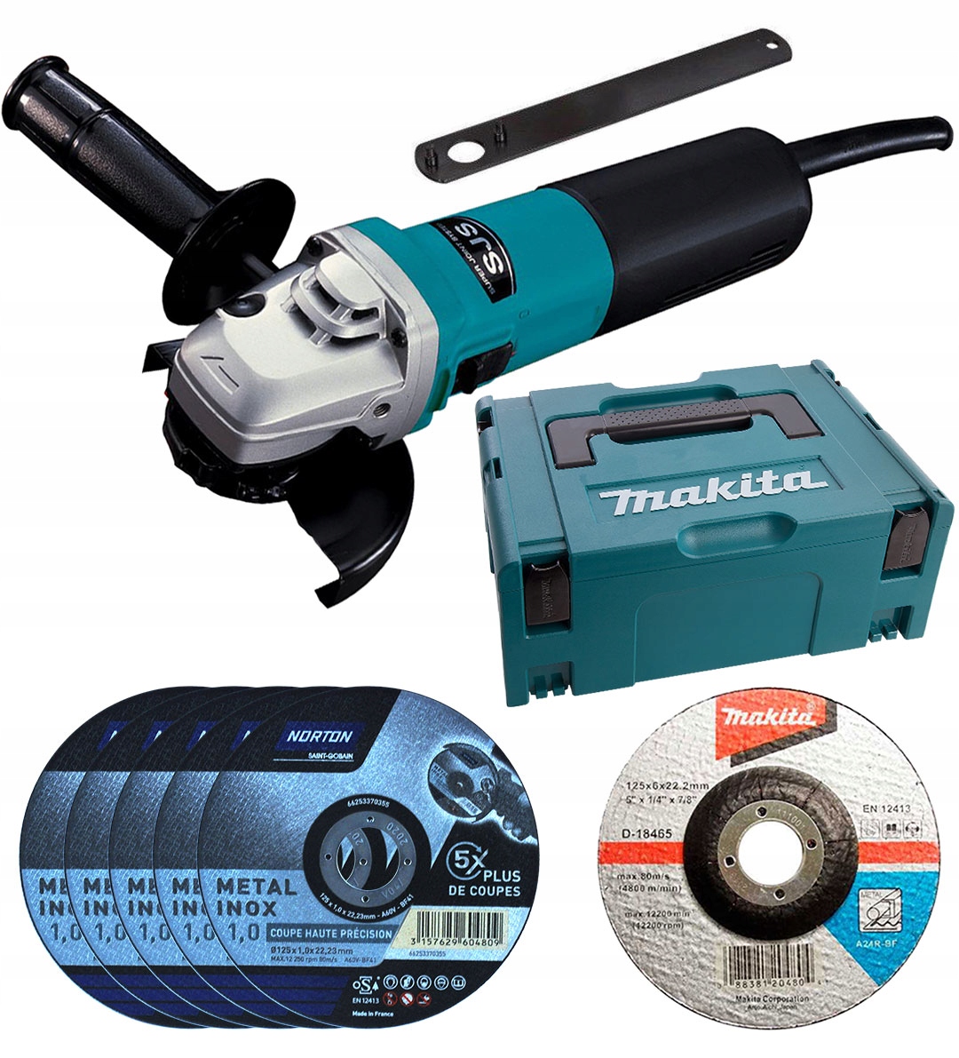 

Szlifierka 125/1400W 5-biegów Makita MakPac