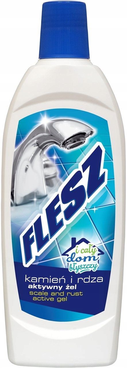 

Kamień Rdza aktywny żel Zacieki Osady 500ml Flesh