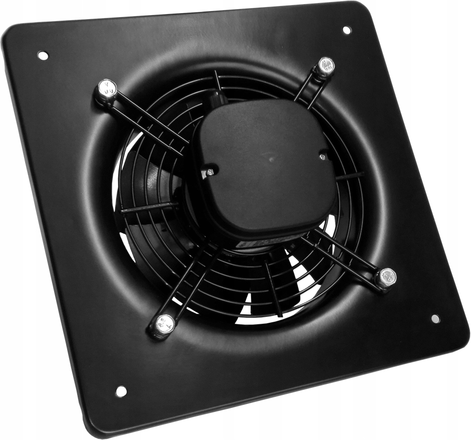 Priemyselný axiálny odsávací ventilátor 6500 m3/h Ø500 mm Vbb 500B