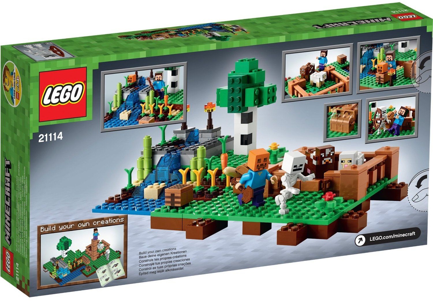 LEGO ~ MINECRAFT ~ 21114 ~ FARMA ~ NOWY ZESTAW Marka LEGO