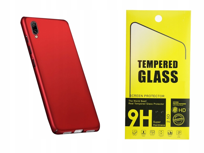 

Etui Ultra Slim Silky Touch Huawei Y7 2019 +szkło