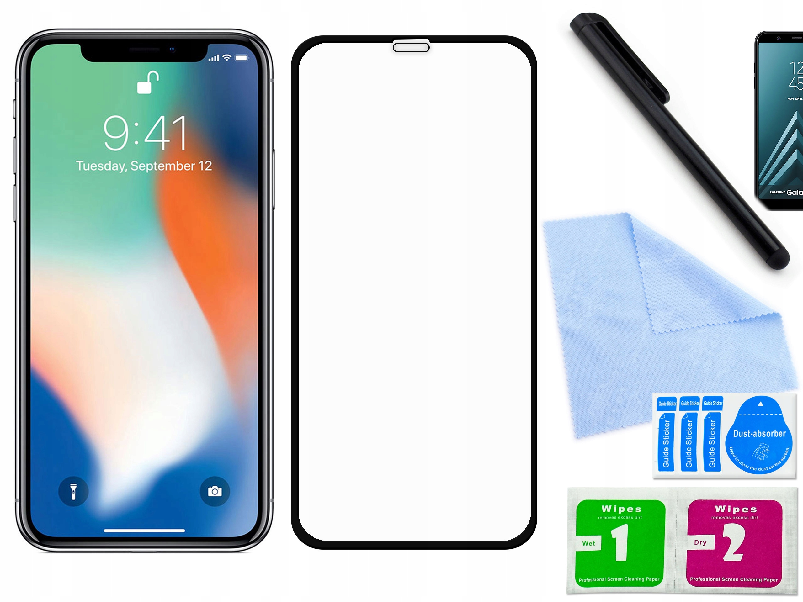 

Szkło hartowane 3D do Apple iPhone Xs Max Czarny